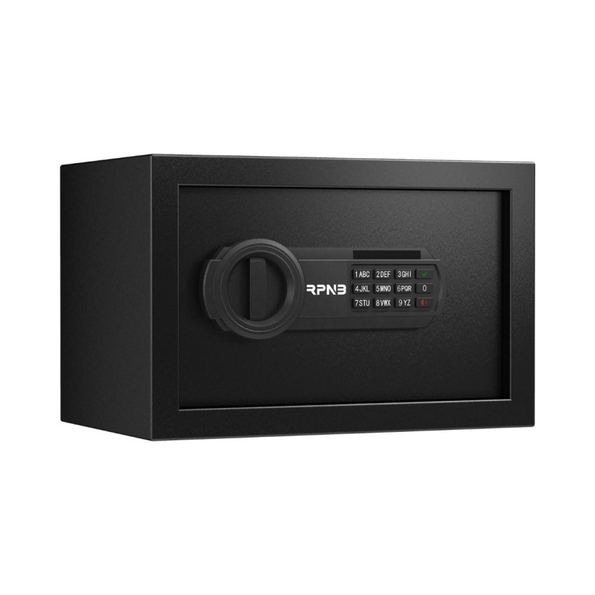 Electronic Safe Box With Digital Keypad, Home Use Small Safe , 0.3 Cubic Feet, RPNB RP20ESA