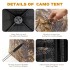 RPNB Hunting Blind One-Way 270 Degree See Through, 2-3 Person Portable Pop-Up Ground Blinds for Deer & Turkey Hunting